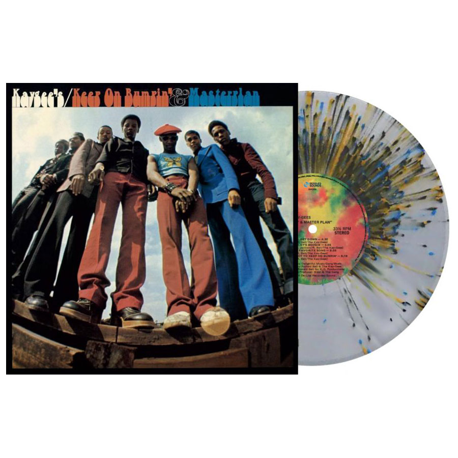 Kaygees - Keep On Bumpin & Masterplan (Splatter Vinyl) - LP