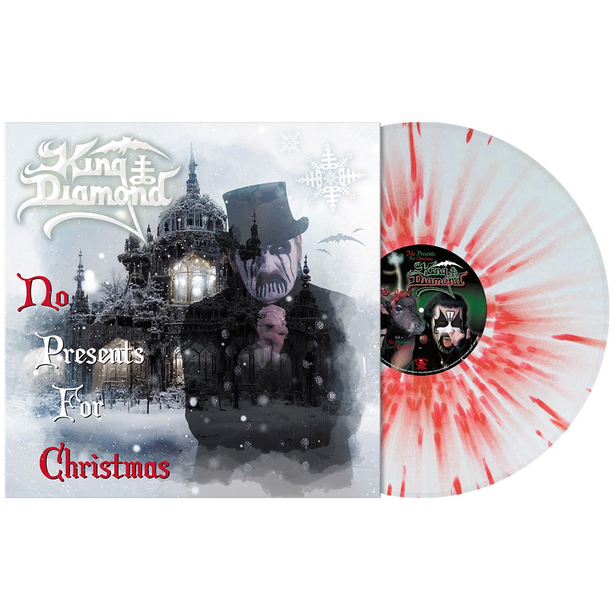 King-Diamond---No-Presents-For-Christmas-Melt-Vinyl---LP