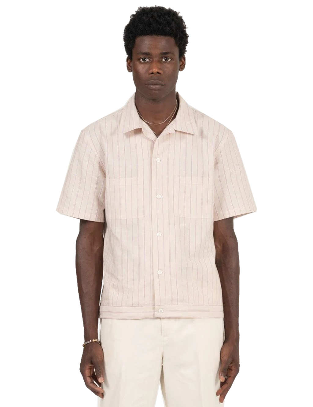 Knickerbocker - Banded Camp Shirt - Tan