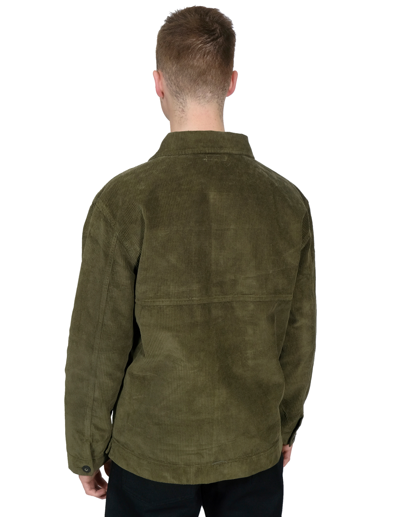 Knickerbocker Penny Corduroy Cotton Shirt - Khaki