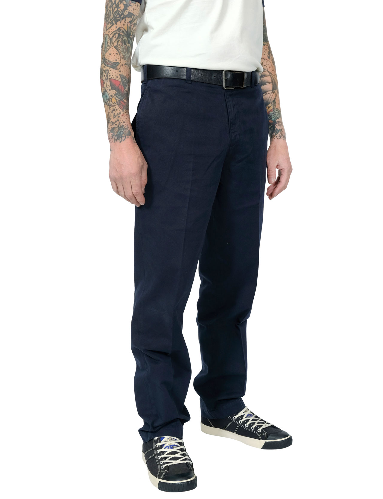 Knickerbocker---Flat-Front-Tapered-Trouser-Twill---Navy-12345