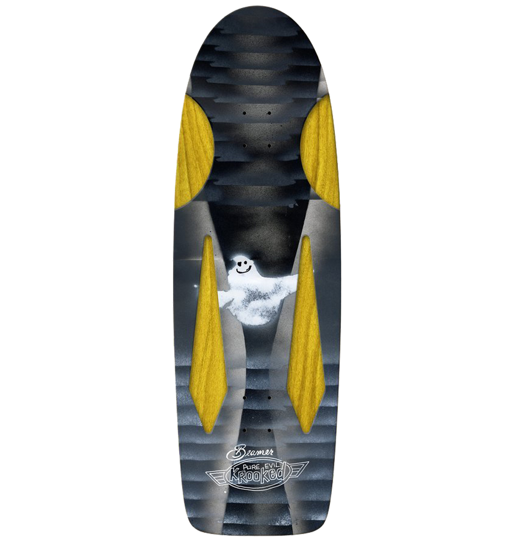 Krooked - Mark Gonzales Pure Evil Bird Beamer Skateboard Deck (299/399) - 10.75