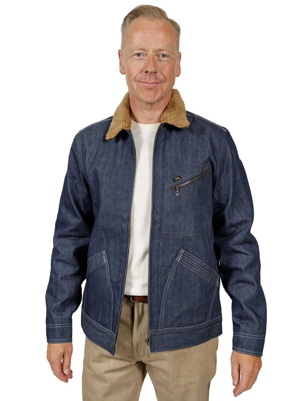 Lee - 101 91B Jacket - Dry Indigo