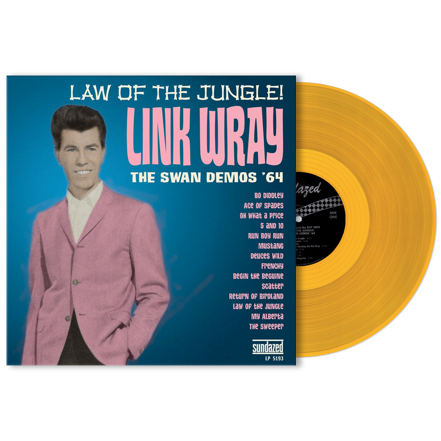 Link Wray - Law of the Jungle Swan Demos ´64 (Gold Vinyl) - LP