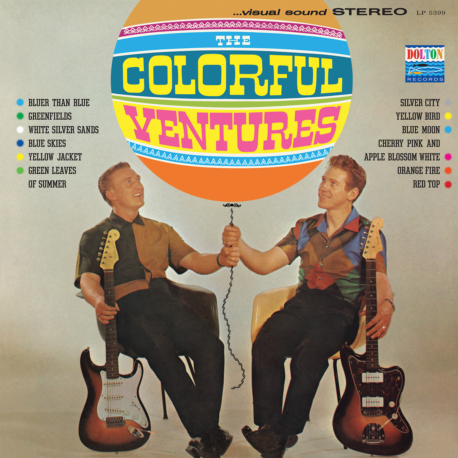 Ventures, The - The Colorful Ventures (LTD Colored Vinyl) - LP