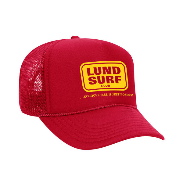 LSC - Bud ... Everyone Else Is Just Posers Trucker Hat - Red