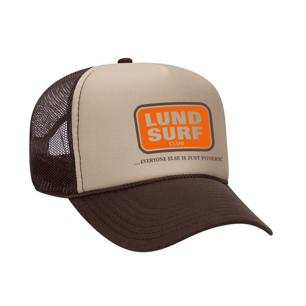 LSC - Bud ... Everyone Else Is Just Posers Trucker Hat - Brown / Tan