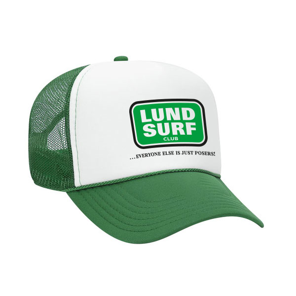 LSC - Bud ... Everyone Else Is Just Posers Trucker Hat - Kelly Green / White