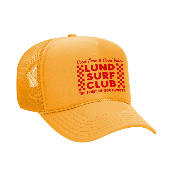 LSC - Good Times & Good Vibes Trucker Hat - Gold