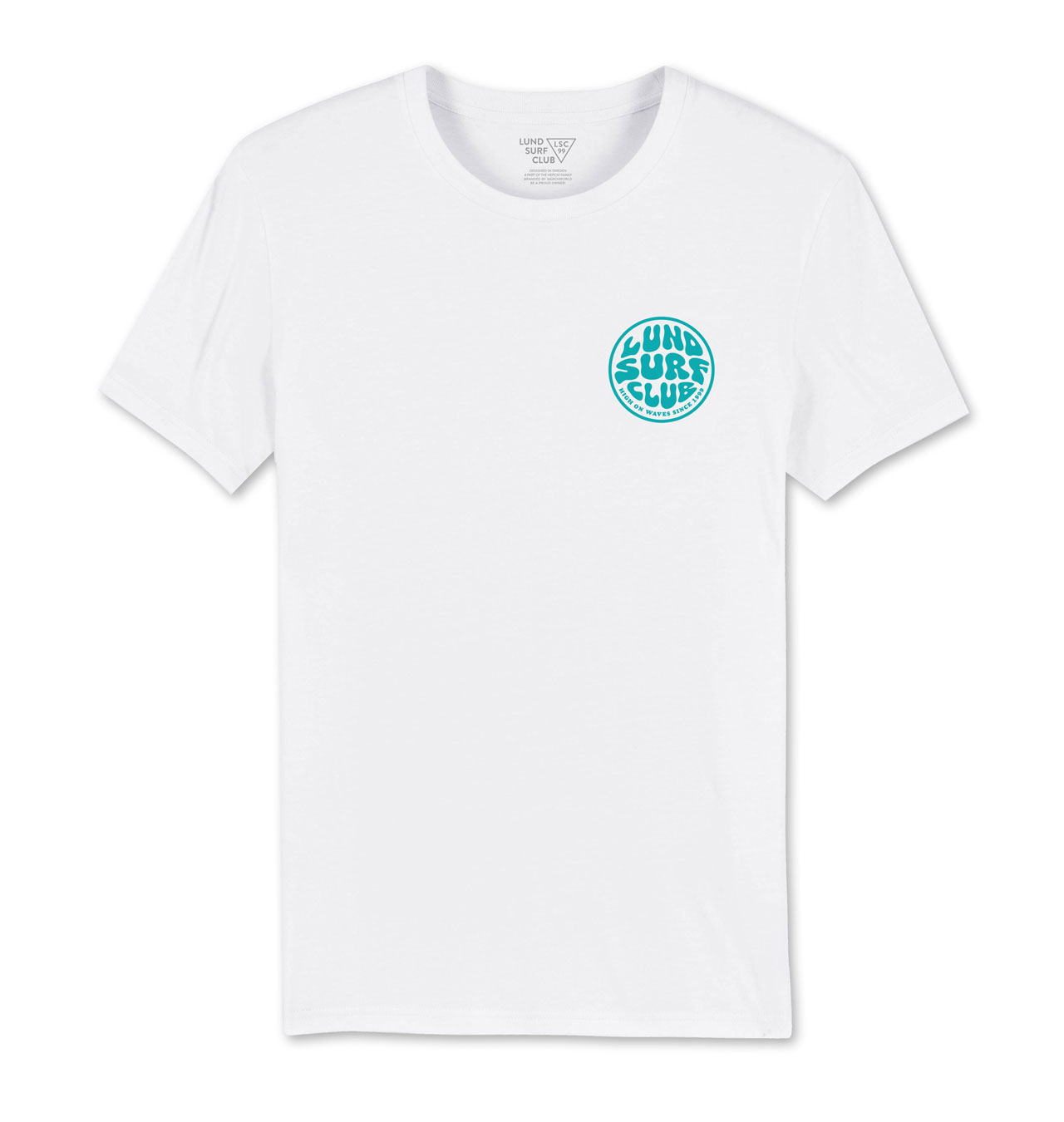 LSC---High-On-Waves-Tee---White