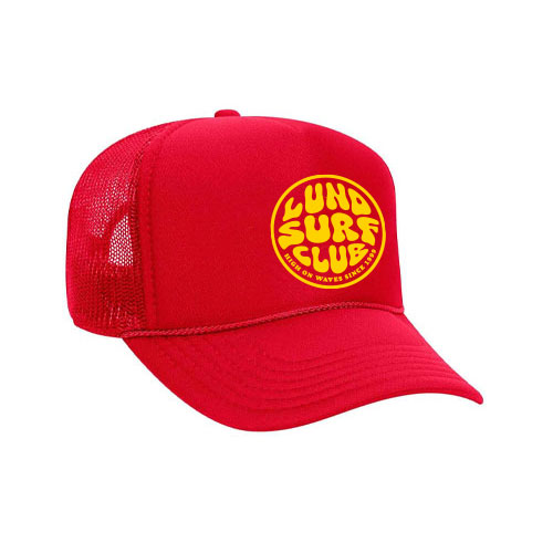 LSC - High On Waves Trucker Hat - Red