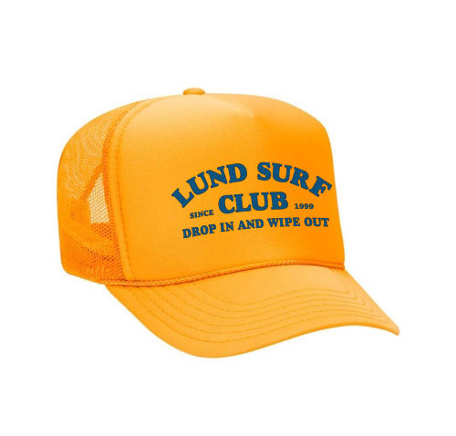 LSC - Drop In and Wipe Out Trucker Cap - Yellow/Blue