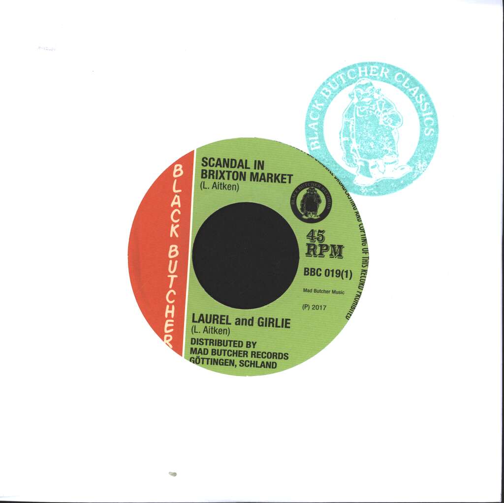 Laurel Aitken & Girlie - Scandal In A Brixton Market/Soul Jerker - 7´