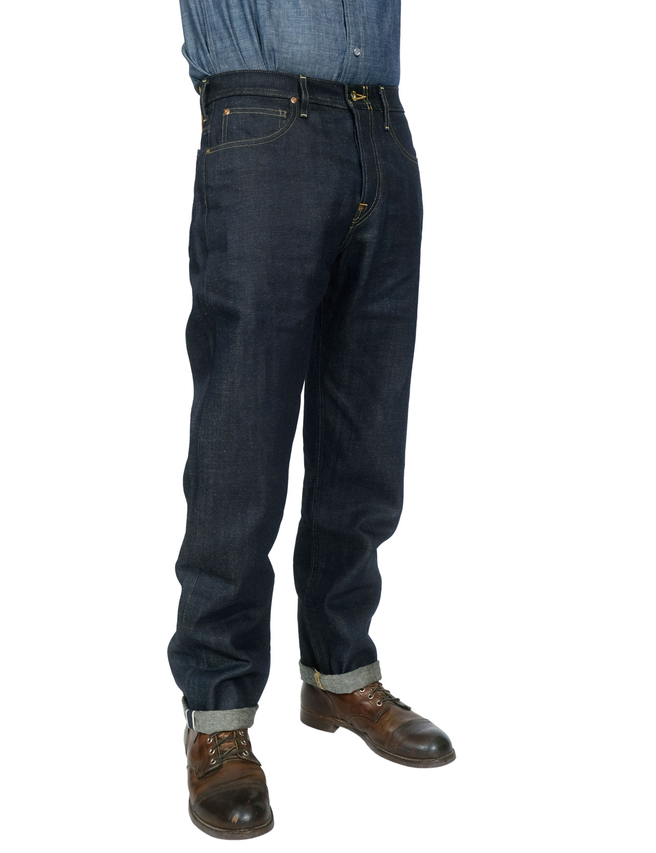 Lee---101-131-Cowboy-Jeans-Dry-Indigo---14oz-99123