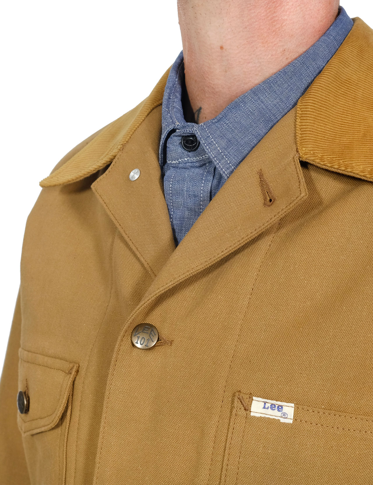 lee loco jacket tan