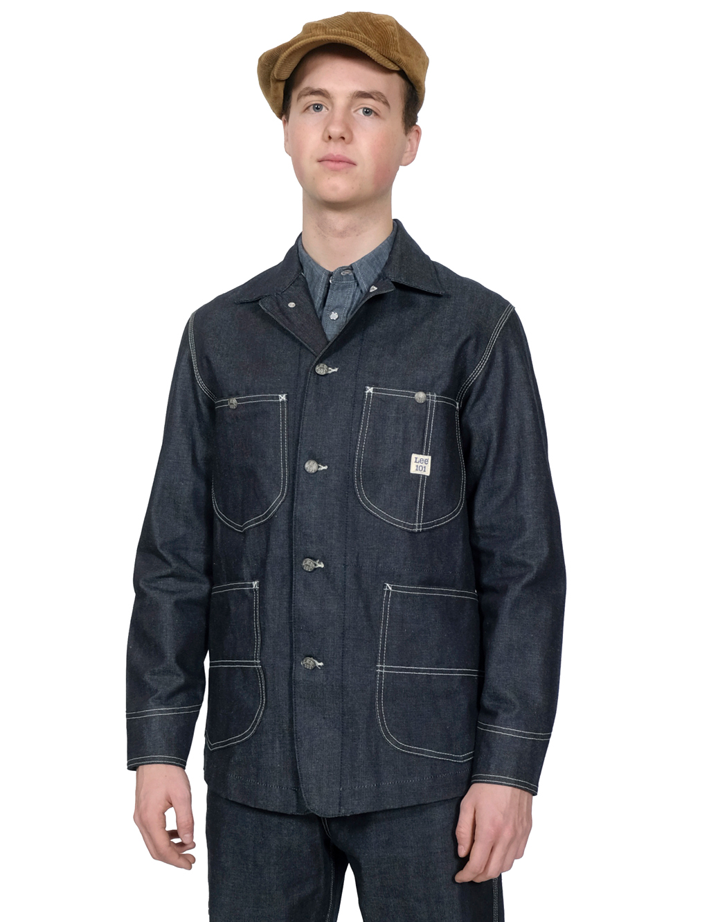 Lee 101 Loco Jacket Dry Selvedge Indigo 12.5 oz