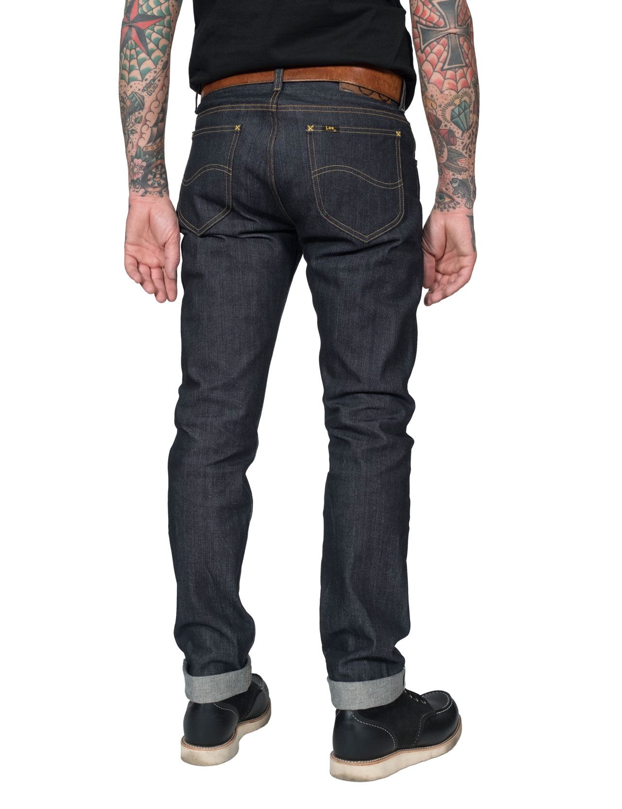 lee raw denim