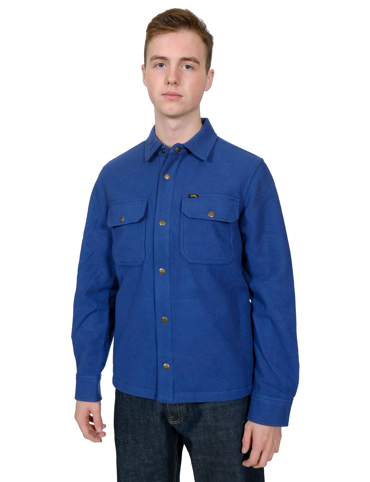 Lee---101-Wool-Overshirt---Lake-Blue-991