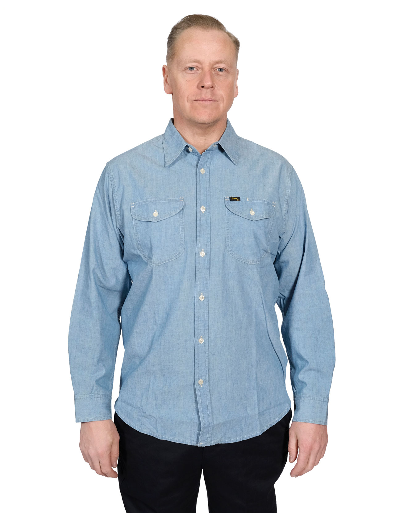 lee chambray shirt