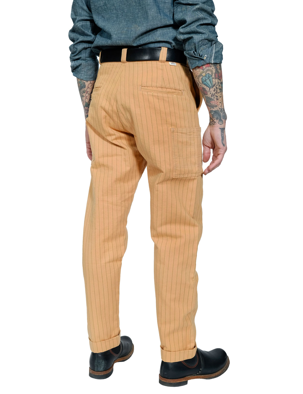 Lee 101 Workwear Chino Striped Herringbone Rinsed Lee 101 Workwear Chino Striped Herringbone Rinsed