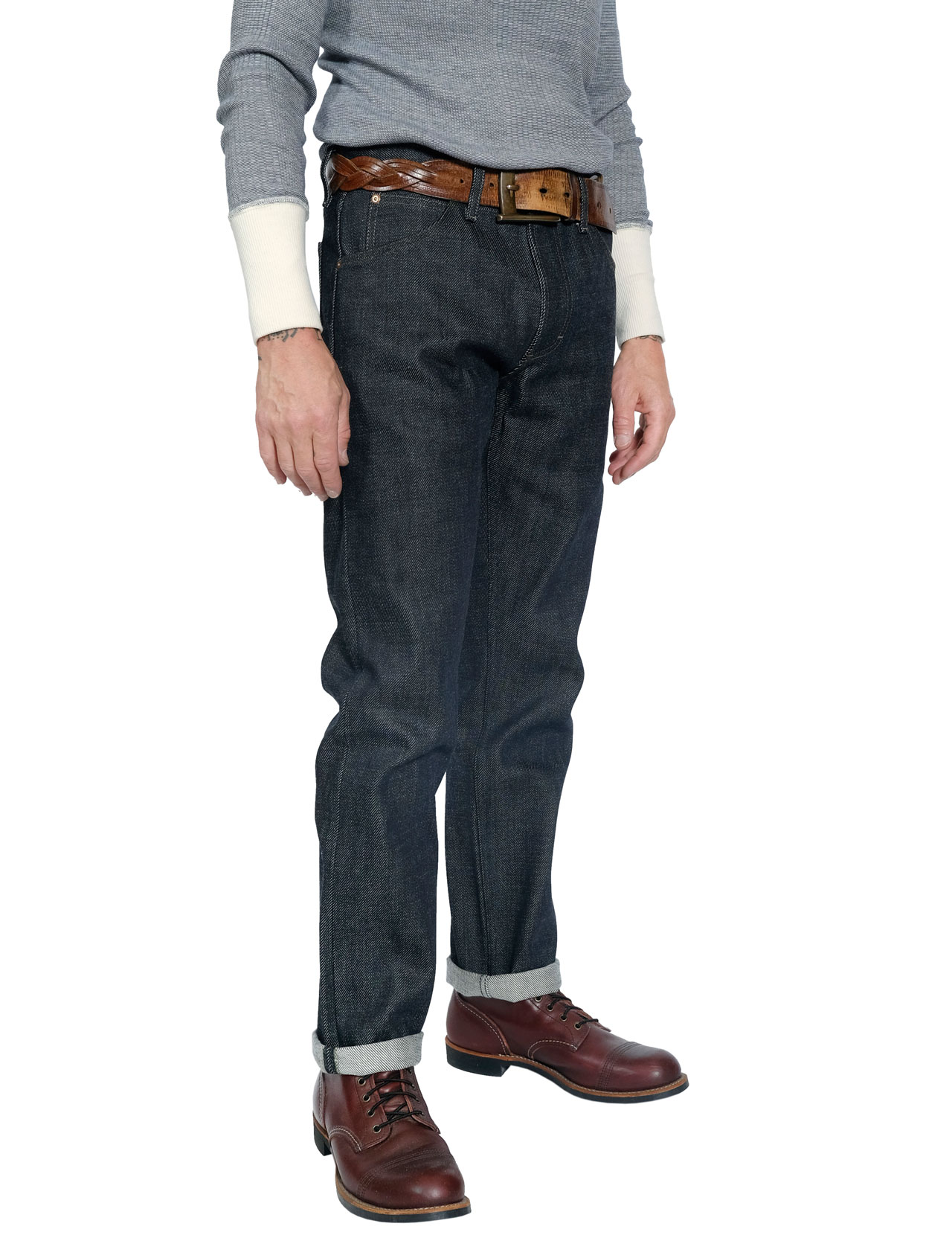 Lee - 101 Z Jeans Dry Rigid Indigo Selvedge 21 oz