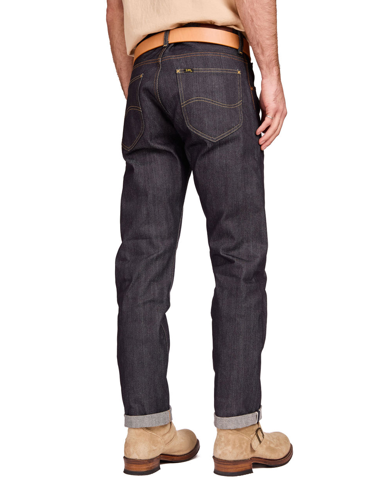 Lee 101 Z Japanese Selvedge Denim Jeans 14 3/4 oz Dry Blue