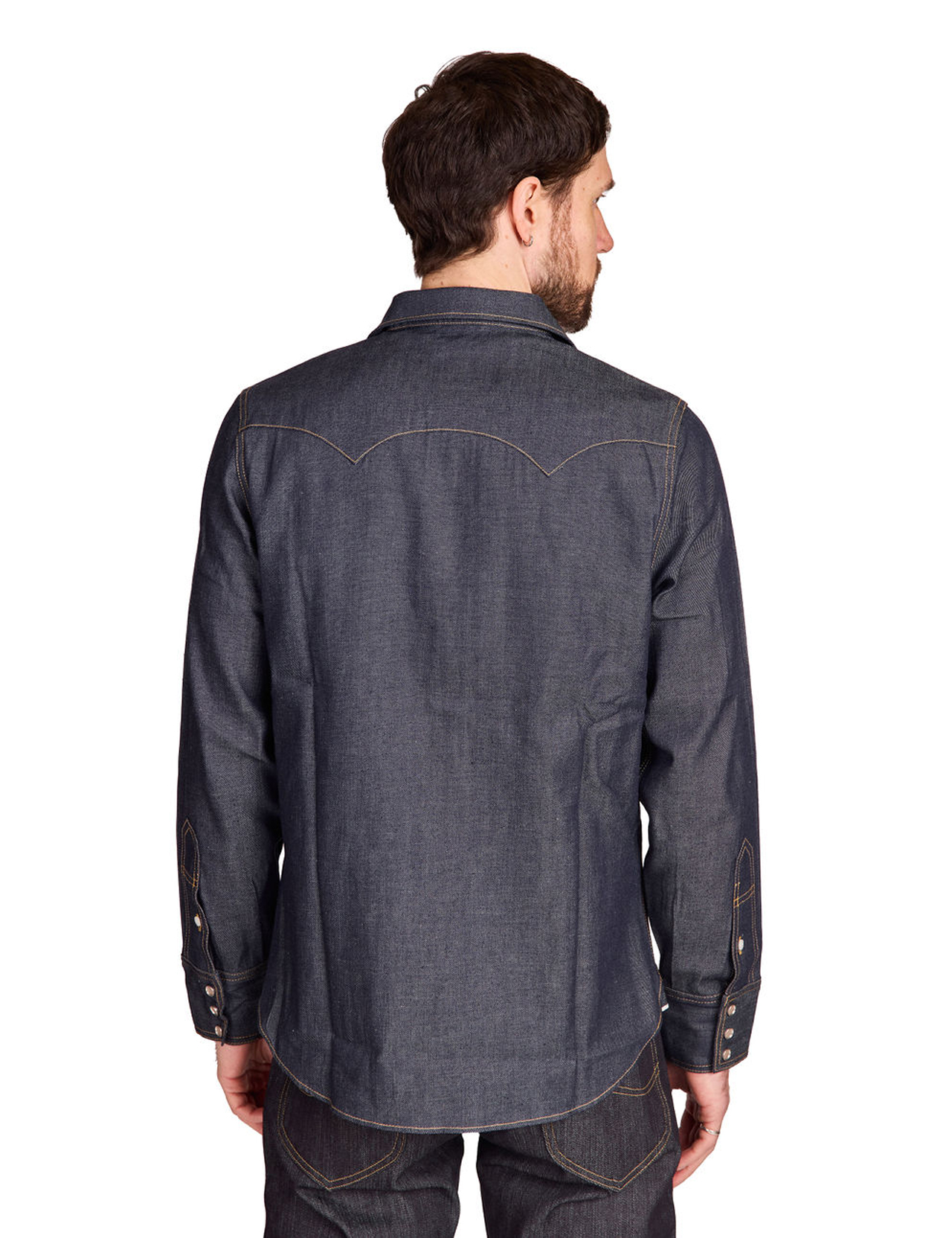 Lee 101 - 50s Western Shirt - Dry Blue