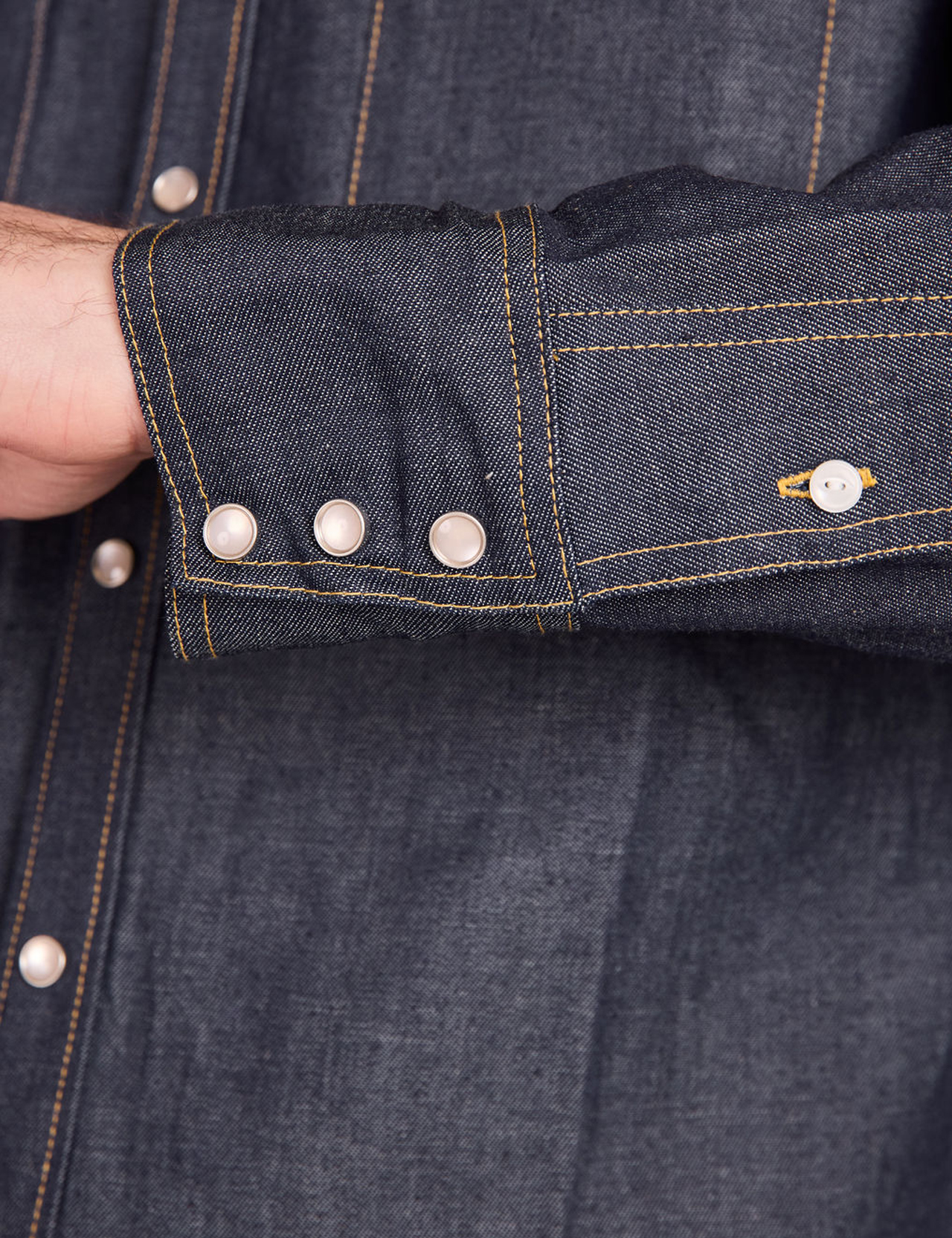 Lee 101 - 50s Western Shirt - Dry Blue
