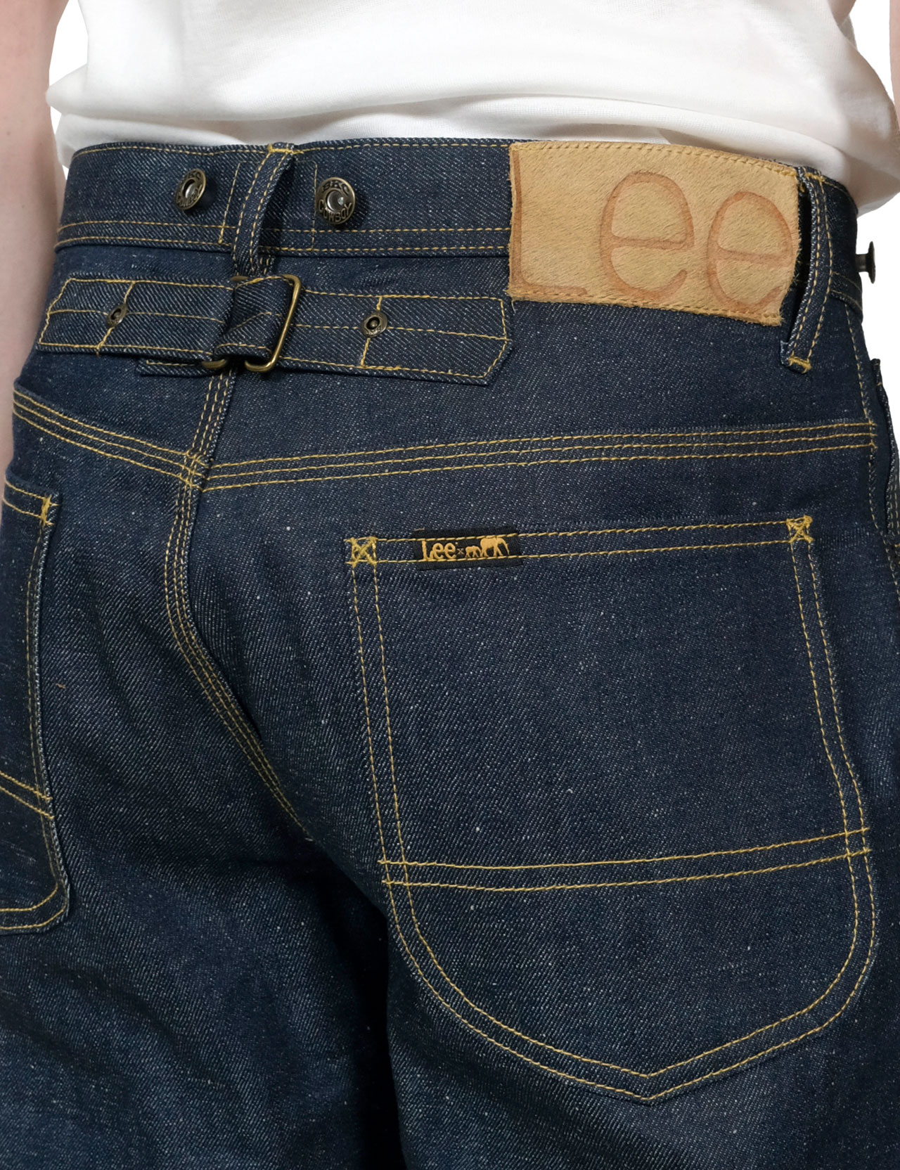 Lee X BKC 101B Cowboy Buckle Back Selvedge Denim Jean 11 3 4oz