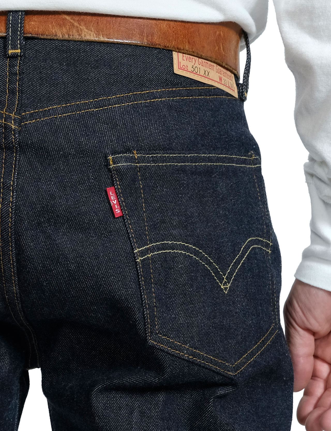 Levis Vintage Clothing 501® 1955 Denim Jeans Rigid