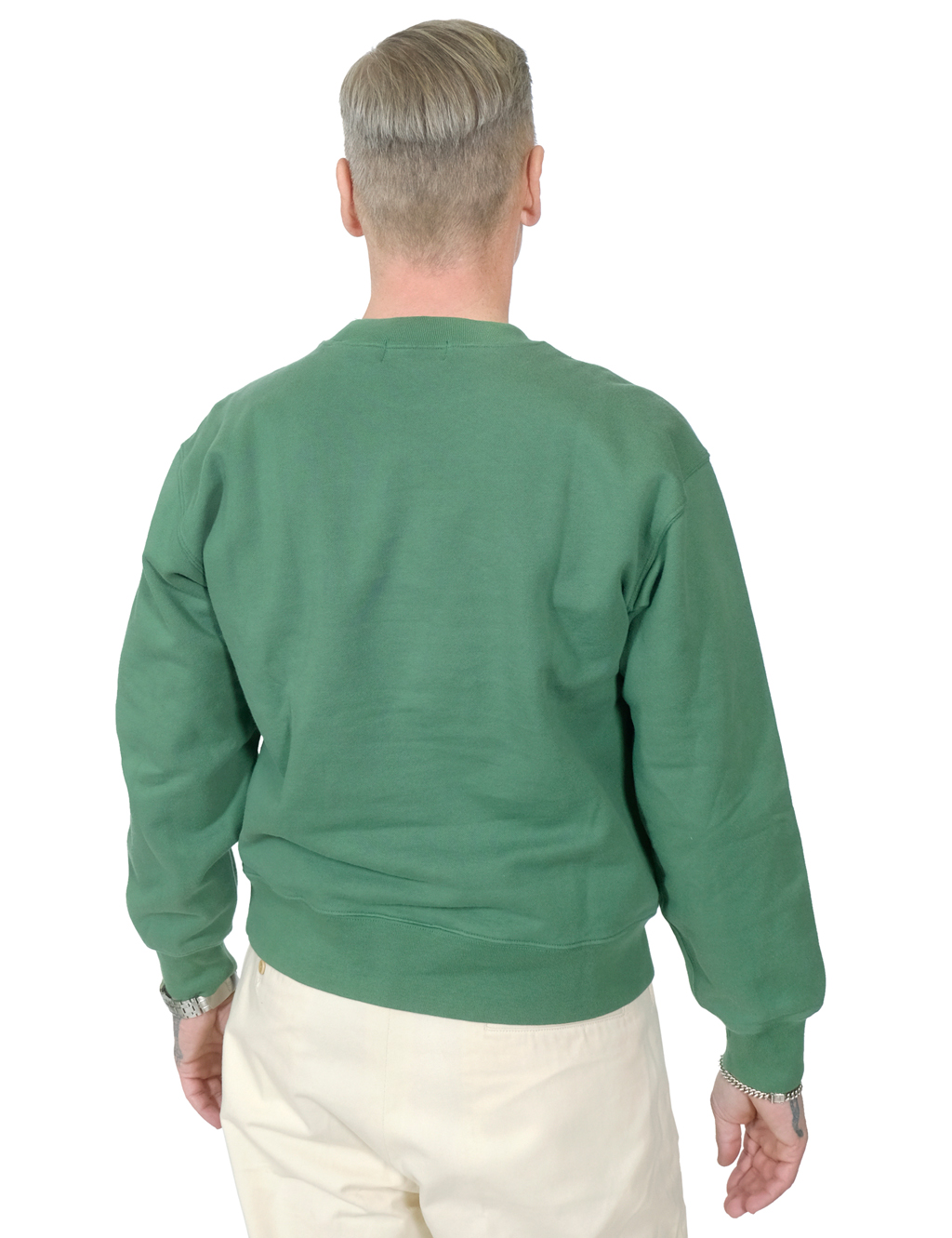 LEVIS VINTAGE CLOTHING LVC 1950’S SPORTSWEAR T-SHIRT GREEN RUST L NWT
