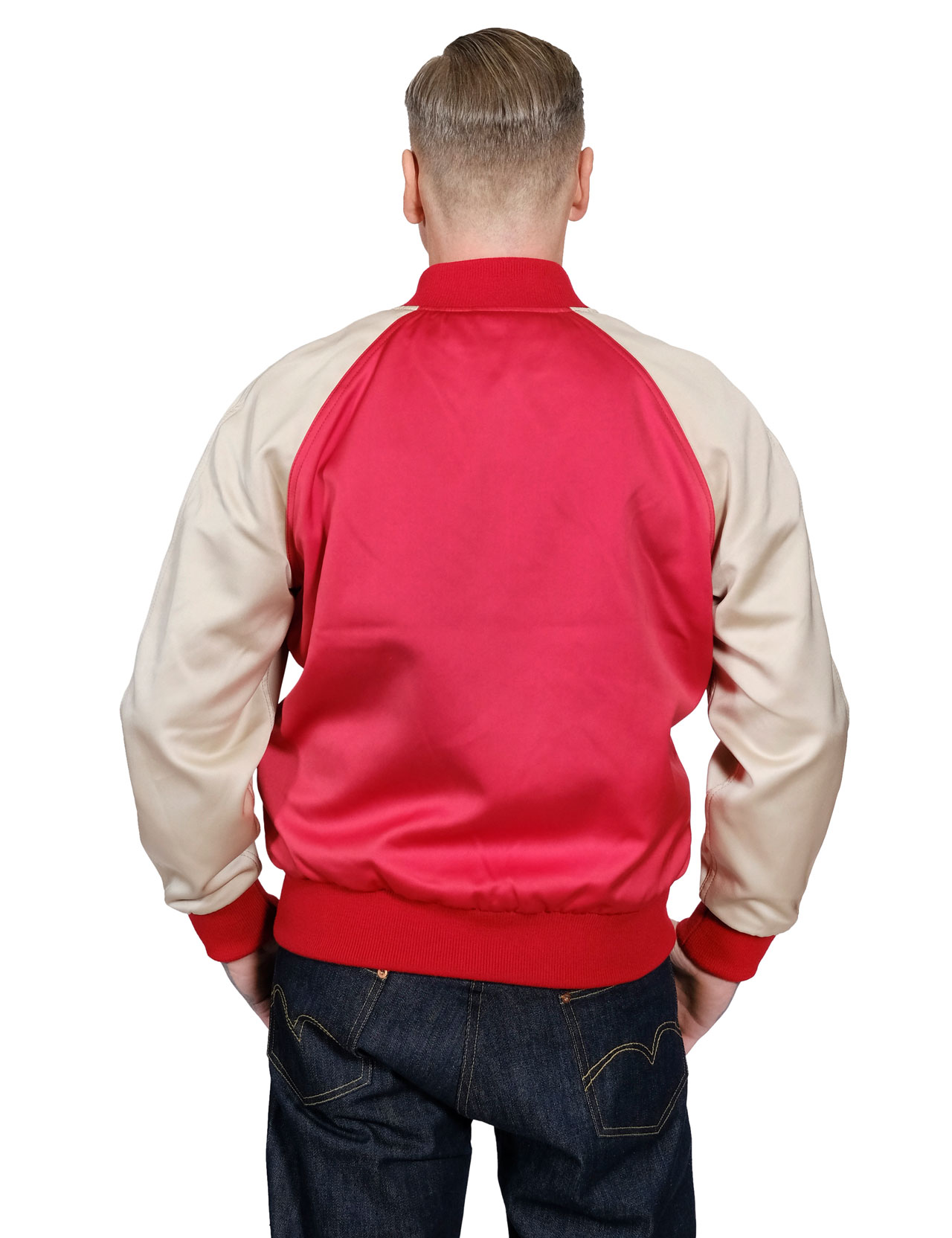 levis satin bomber jacket