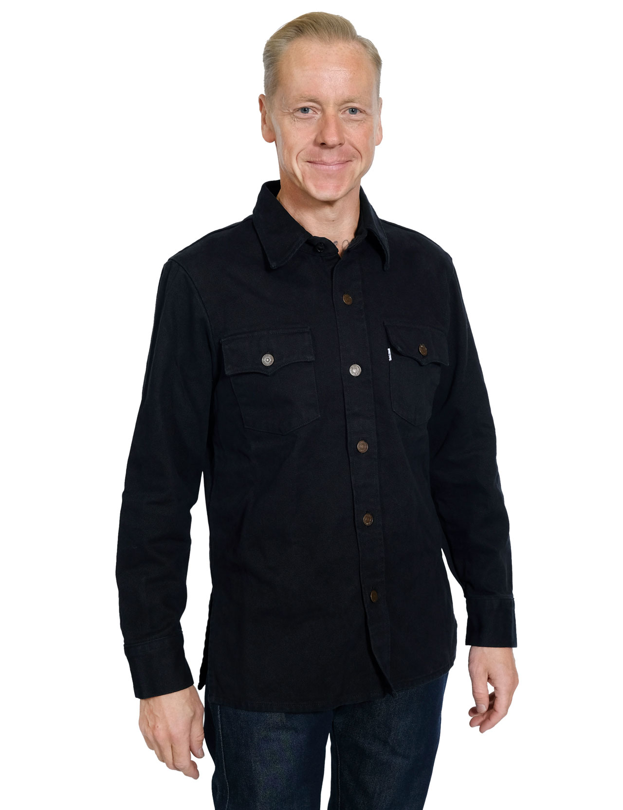 Levis Vintage Clothing - Shirt Jacket Caviar - Black