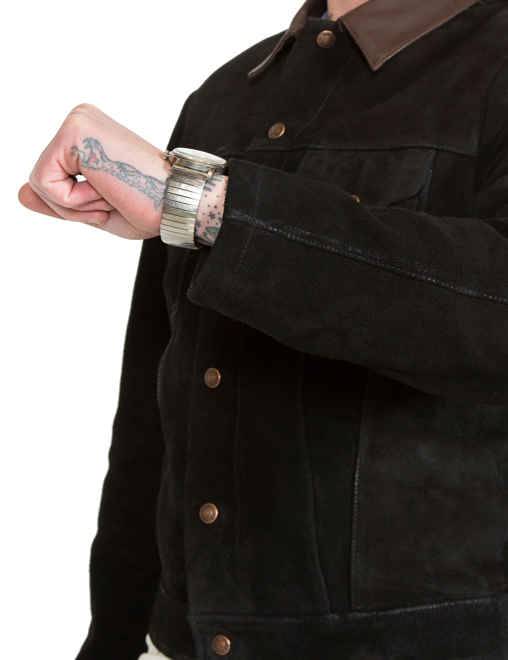 black vintage jacket