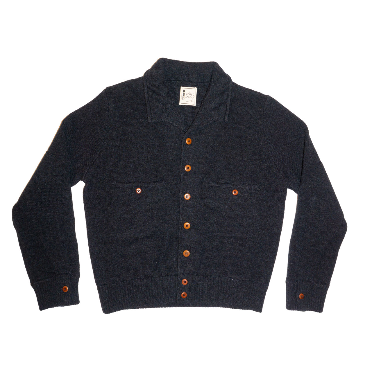 Maglificio GRP - Max Rohr Short Jacket B - Blue