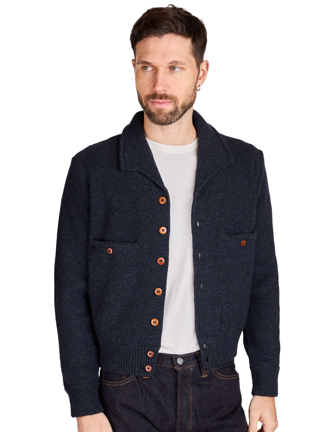 Maglificio GRP - Max Rohr Short Jacket B - Blue