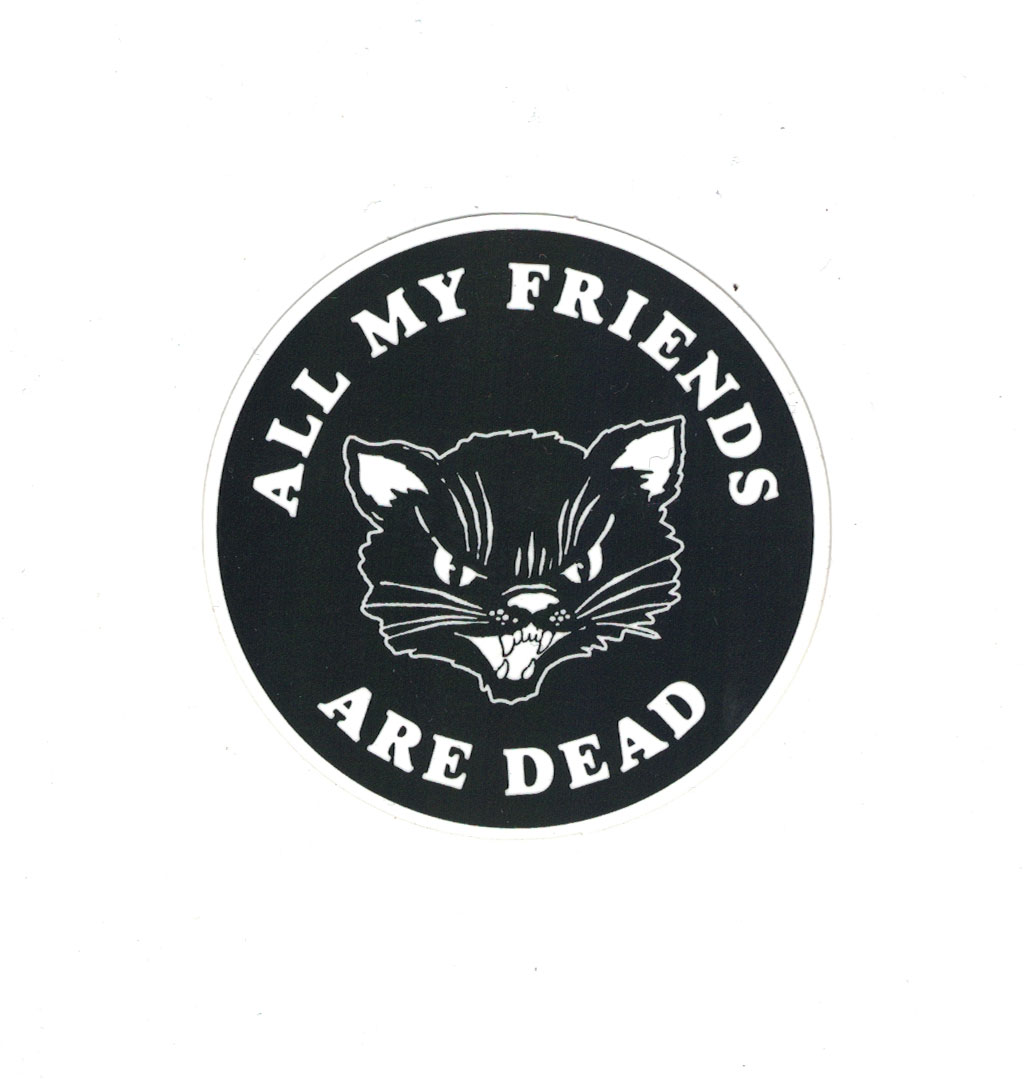 Mangobeard---All-My-Friends-Are-Dead---Sticker