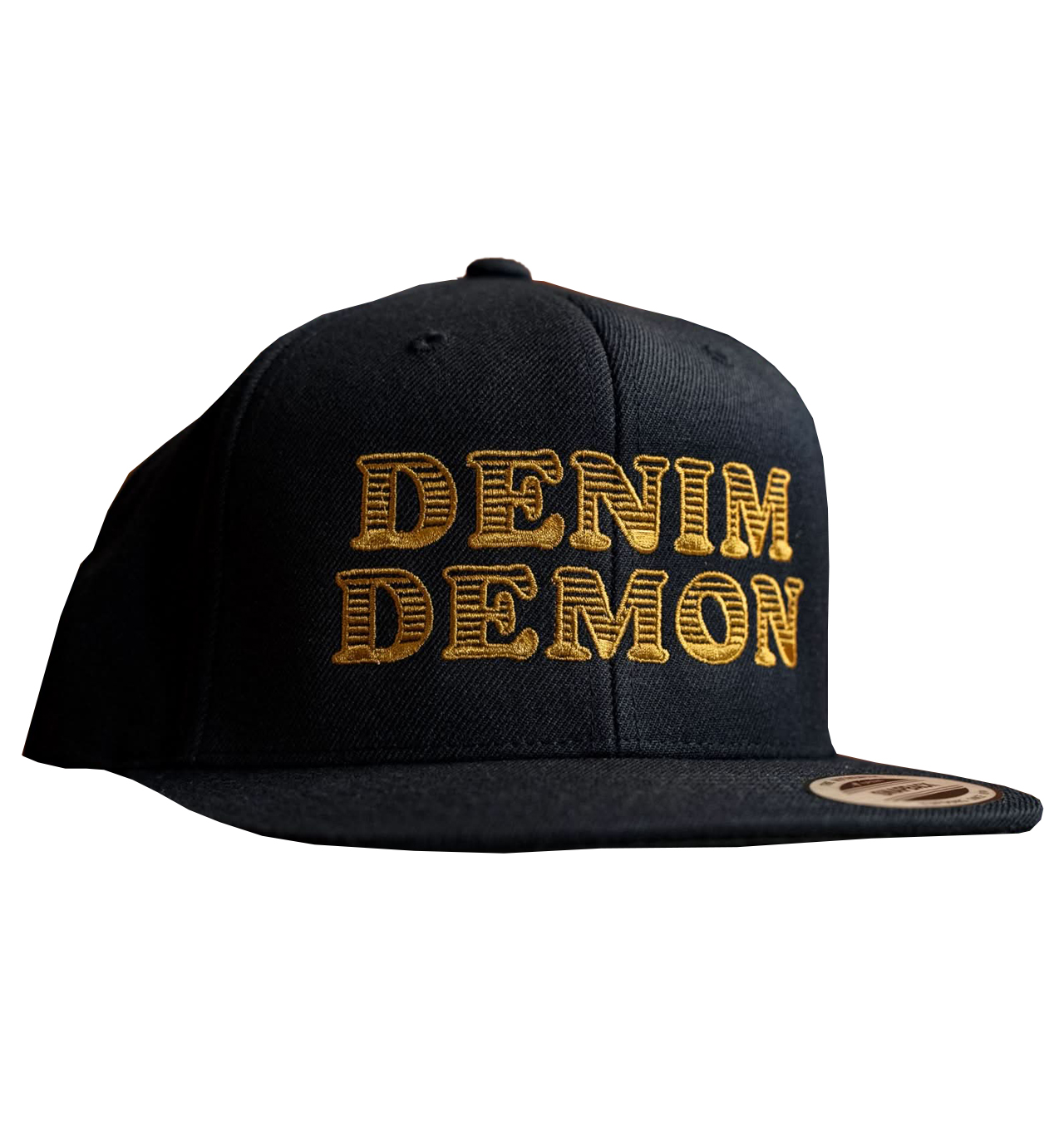Mangobeard - Denim Demon Snapback Hat - Dark Navy