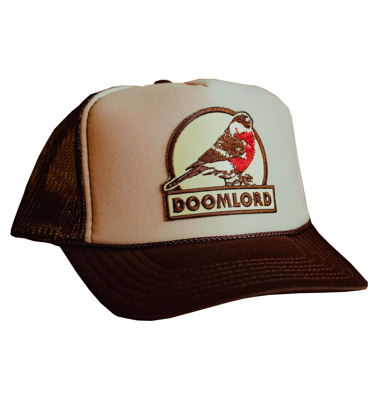 Mangobeard - Doomlord Trucker Cap - Brown/Sand