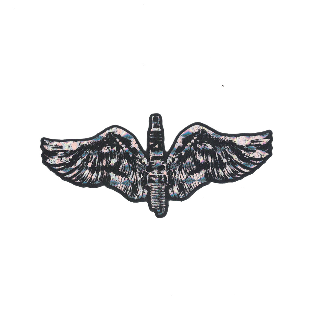 Mangobeard - Flying Spark Plug - Sticker 