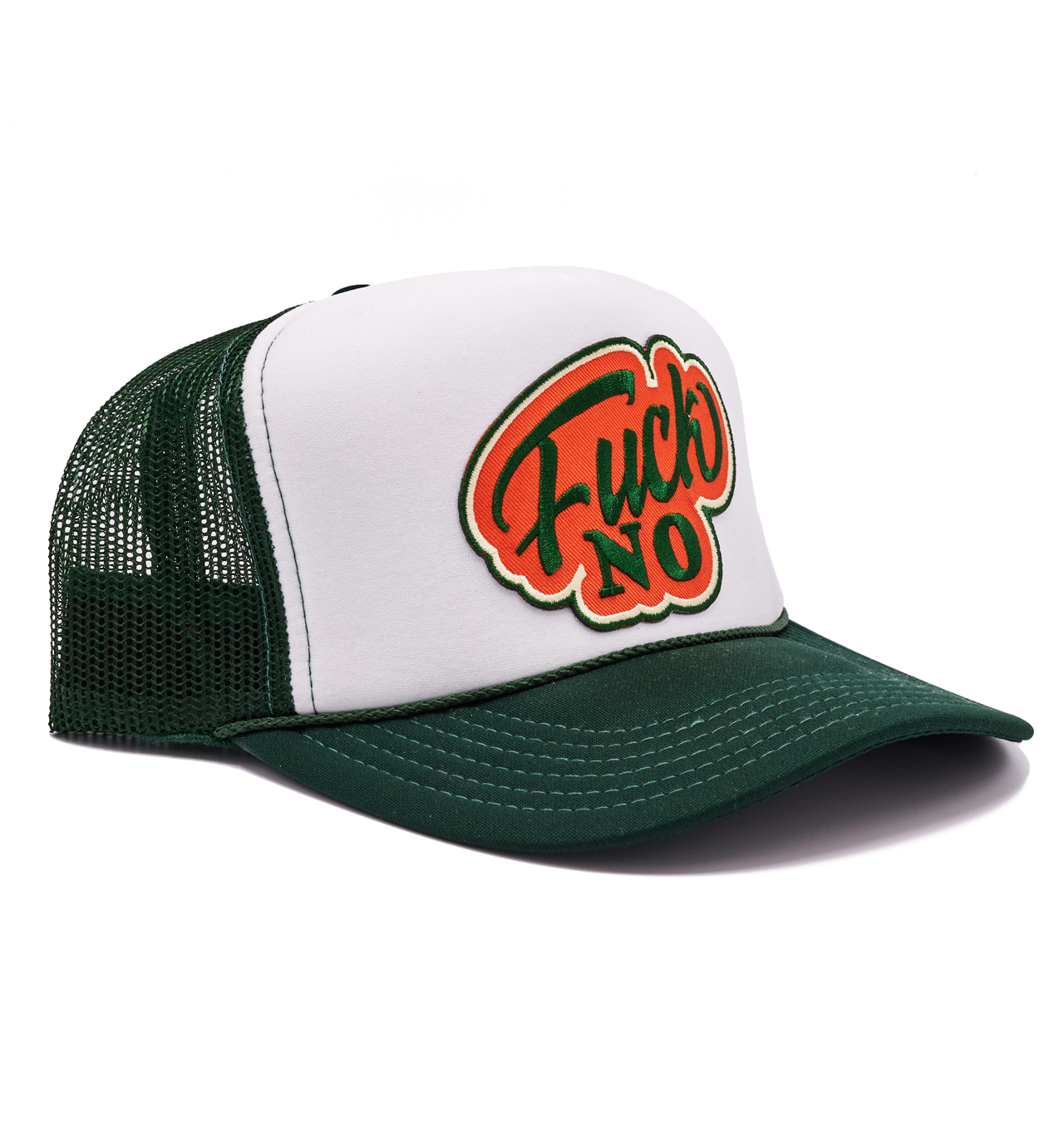 Mangobeard - F*ck No Trucker Cap - Green