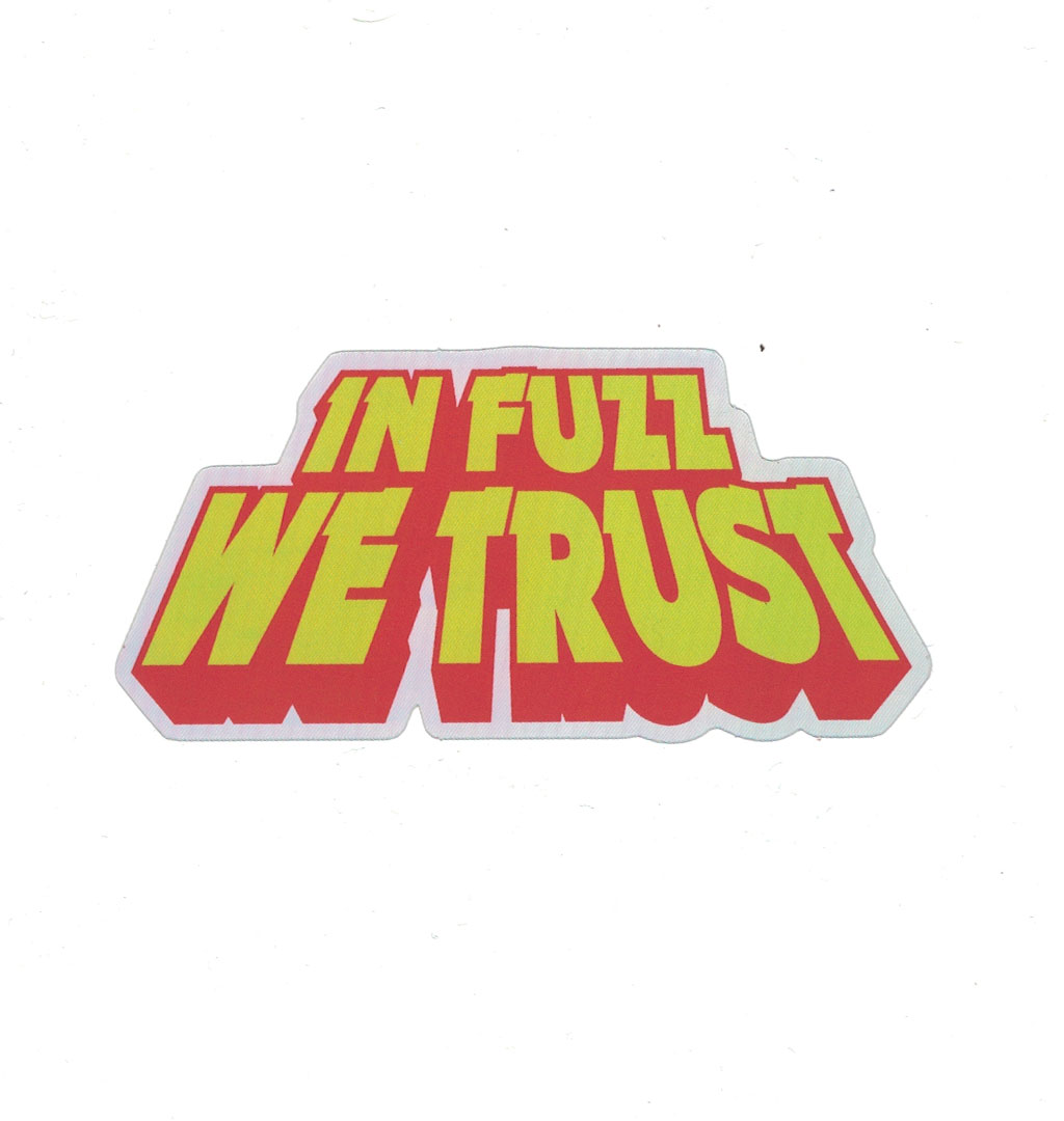 Mangobeard - In Fuzz We Trust - Sticker