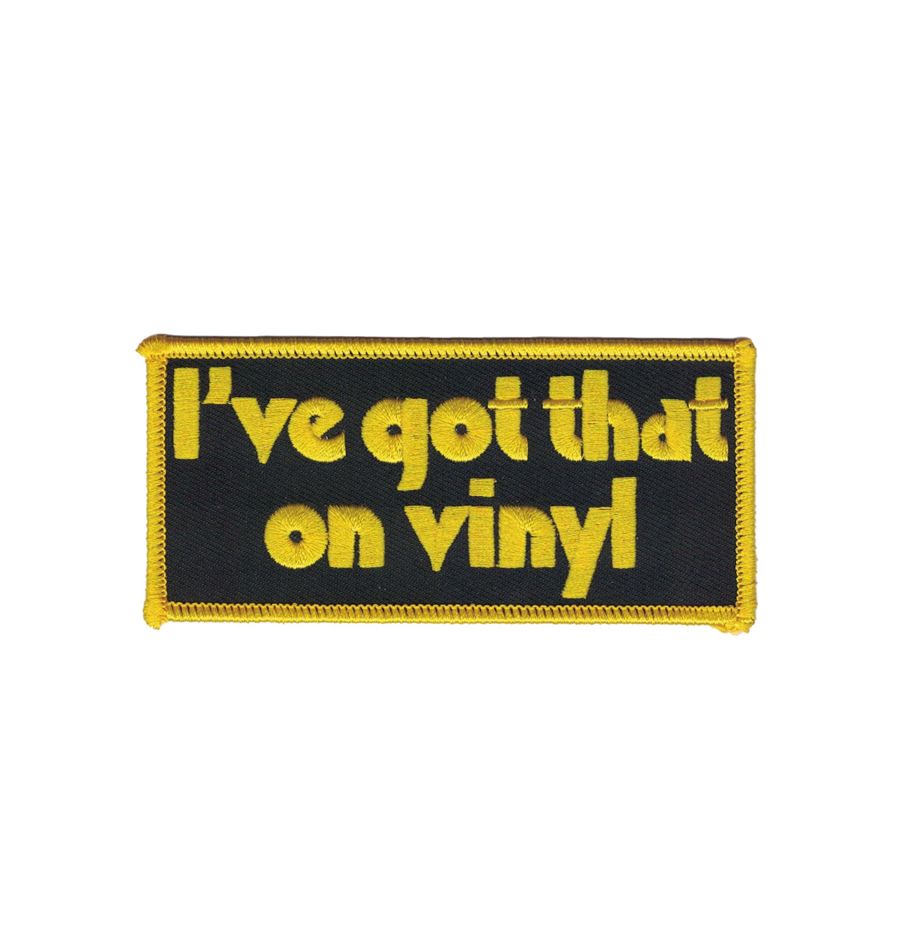 Mangobeard - Ive Got That On Vinyl Patch - Gold