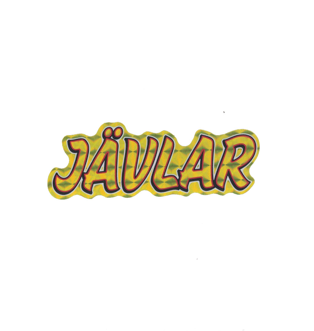 Mangobeard - Jävlar Gold Sticker