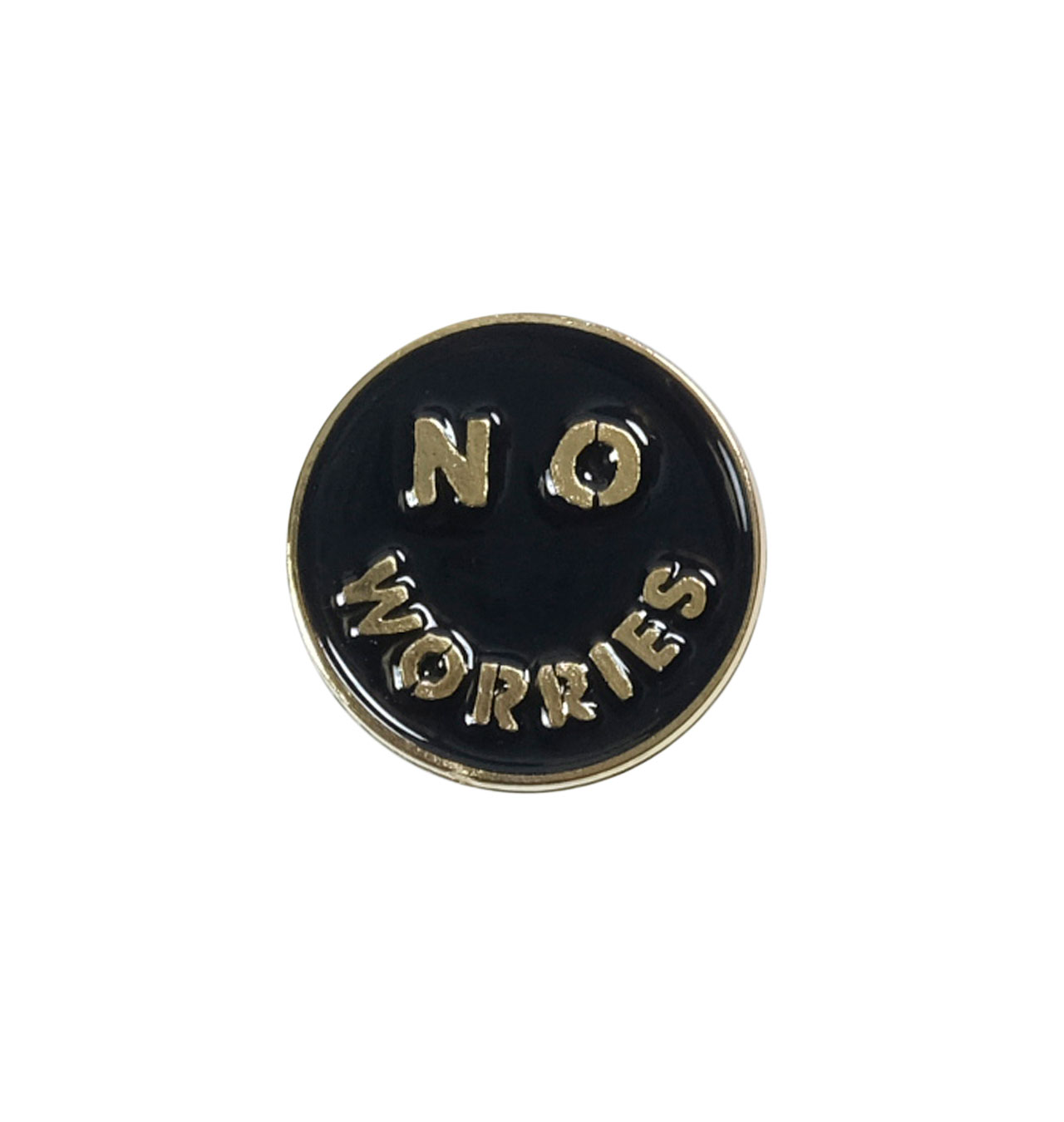 Mangobeard - No Worries Smiley - Pin