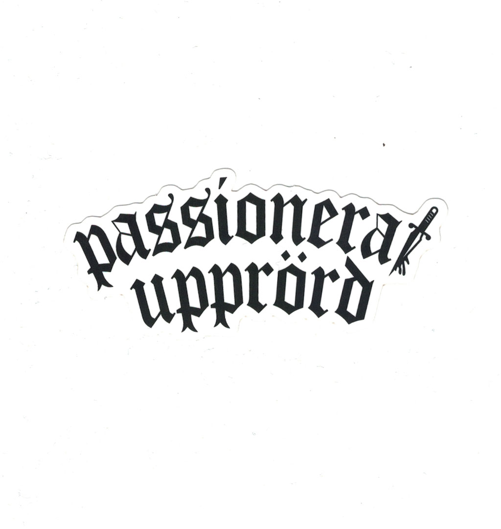 Mangobeard - Passionerat Upprörd - Sticker