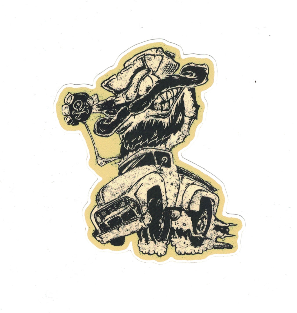 Mangobeard - Weirdo - Sticker