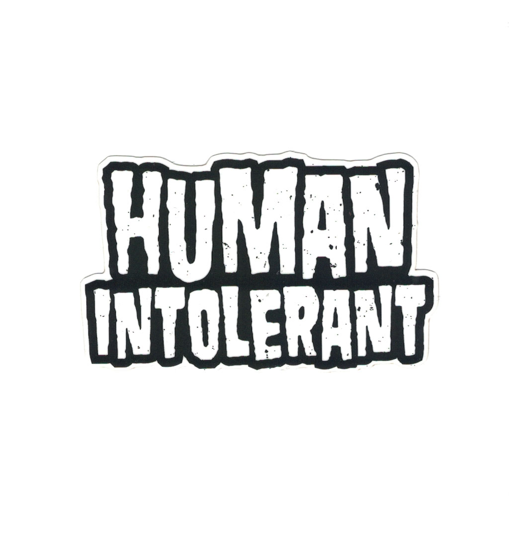 Mangobeard - Human Intolerant - Sticker