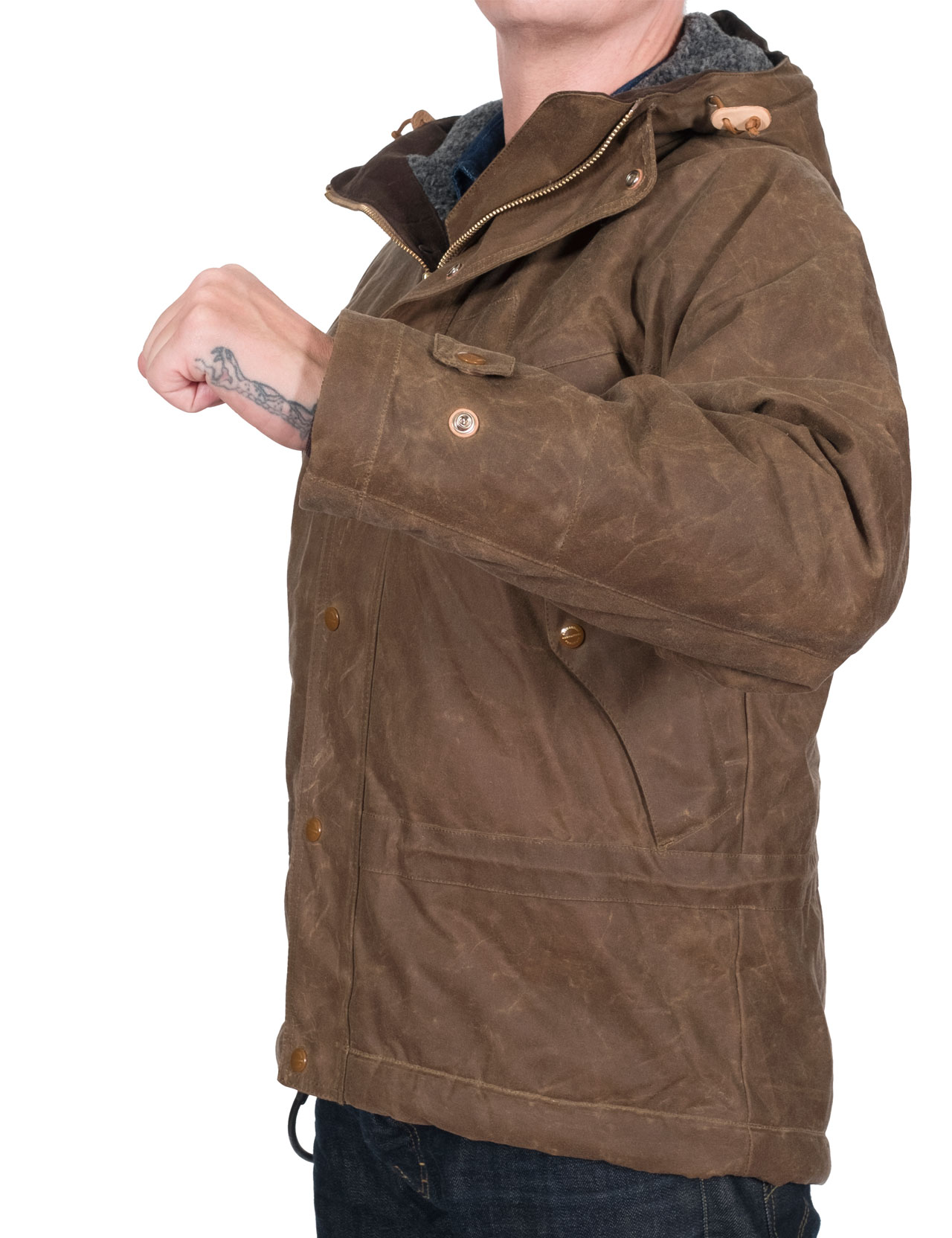 Mountain Jacket Waxed Canvas 