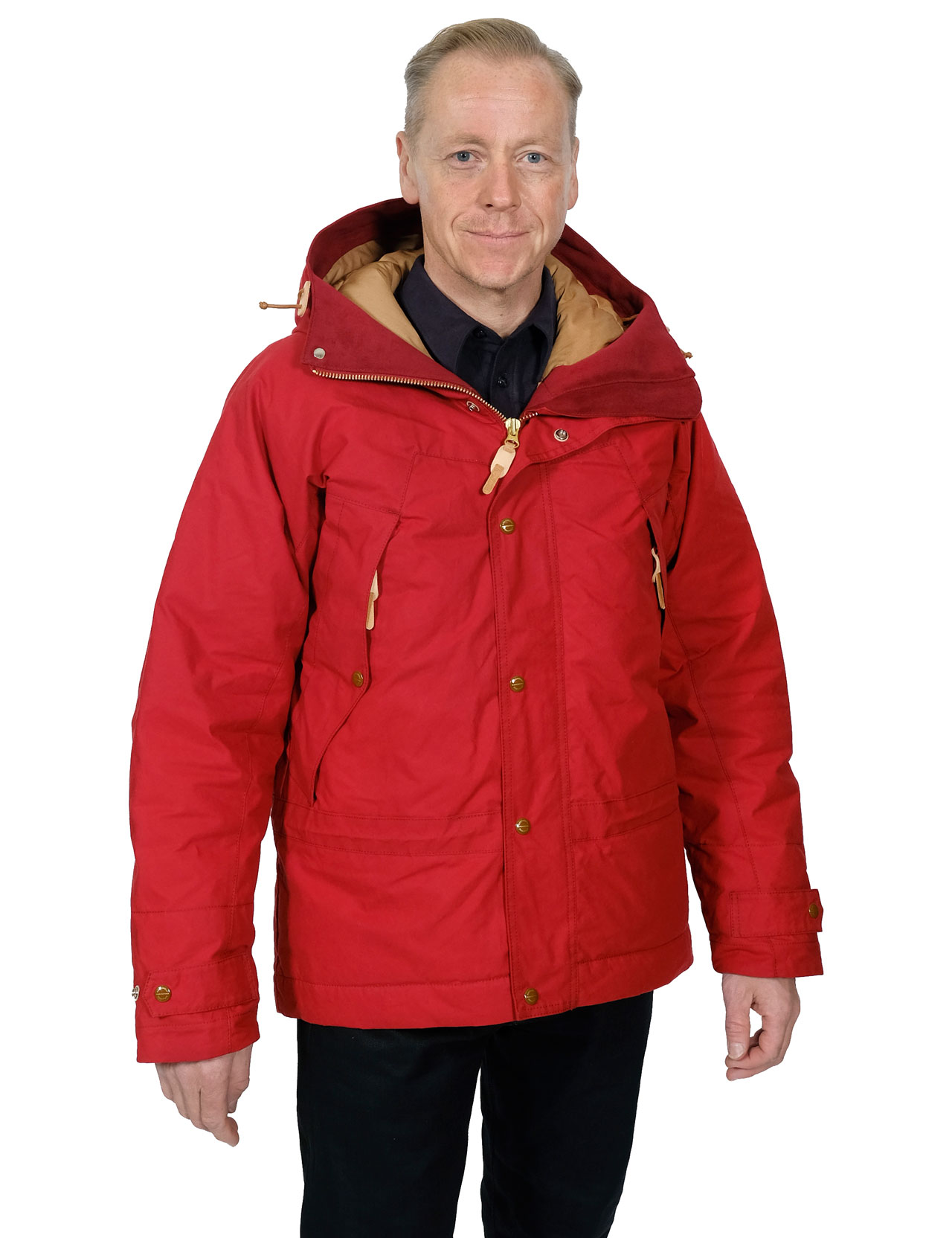 Manifattura Ceccarelli - Mountain Jacket Waxed Canvas - Red